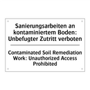 Sanierungsarbeiten an kontaminiertem /.../ - Contaminated Soil Remediation /.../