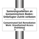 Sanierungsarbeiten an kontaminiertem /.../ - Contaminated Soil Remediation /.../