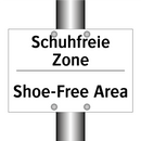 Schuhfreie Zone - Shoe-Free Area