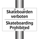 Skateboarden verboten - Skateboarding Prohibited