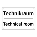 Technikraum - Technical room