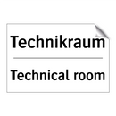 Technikraum - Technical room