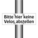 Bitte hier keine Velos abstellen