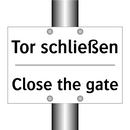 Tor schließen - Close the gate