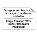 Transport von Fracht mit Lastwagen/Handkarren /.../ - Cargo Transport With Trucks/Handcarts /.../