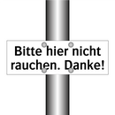 Bitte hier nicht rauchen. Danke!