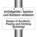 Unfallgefahr: Spielen und Klettern /.../ - Danger of Accidents: Playing and /.../