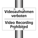 Videoaufnahmen verboten - Video Recording Prohibited