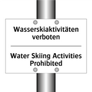 Wasserskiaktivitäten verboten - Water Skiing Activities Prohibited/.../