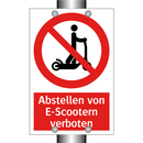 Abstellen von E-Scootern verboten