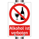 Alkohol ist verboten