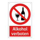 Alkohol verboten
