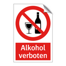 Alkohol verboten