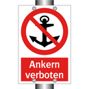 Ankern verboten