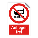 Anlieger frei