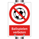 Ballspielen verboten