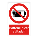 Batterie nicht aufladen