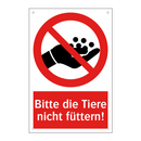 Bitte die Tiere nicht füttern!