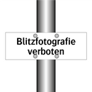 Blitzfotografie verboten