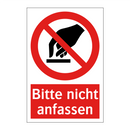 Bitte nicht anfassen