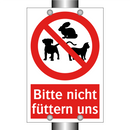 Bitte nicht füttern uns