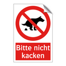 Bitte nicht kacken
