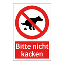 Bitte nicht kacken
