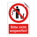 Bitte nicht wegwerfen!
