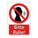 Bitte Ruhe!