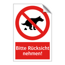 Bitte Rücksicht nehmen!