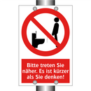 Bitte treten Sie näher. Es ist kürzer als Sie denken!