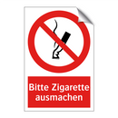 Bitte Zigarette ausmachen