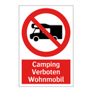 Camping Verboten Wohnmobil