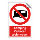 Camping Verboten Wohnwagen