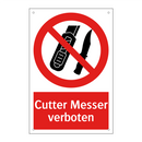 Cutter Messer verboten