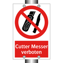 Cutter Messer verboten