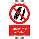 Cuttermesser verboten