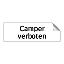 Camper verboten