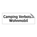 Camping Verboten Wohnmobil
