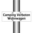 Camping Verboten Wohnwagen