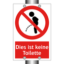 Dies ist keine Toilette