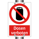 Dosen verboten