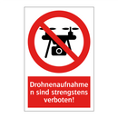 Drohnenaufnahmen sind strengstens verboten!