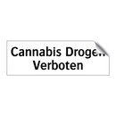 Cannabis Drogen Verboten