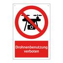 Drohnenbenutzung verboten