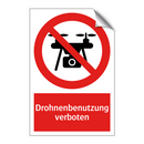 Drohnenbenutzung verboten