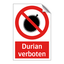 Durian verboten