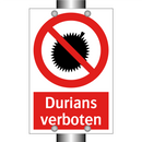 Durians verboten