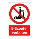 E-Scooter verboten