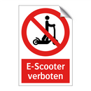 E-Scooter verboten